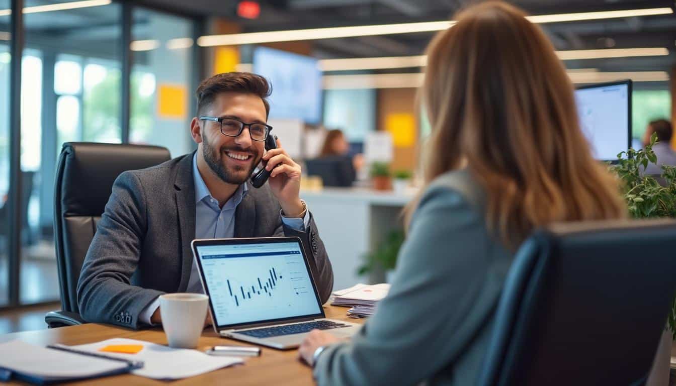 Illustration: À quoi ressemble le quotidien du chargé de clientèle de banque ?