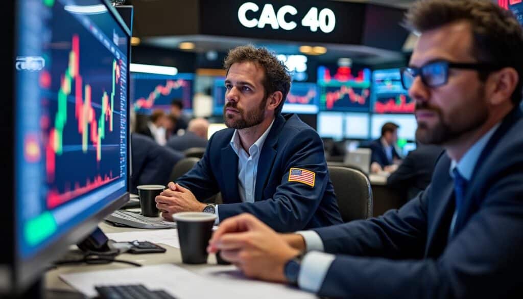 Suivre l’évolution du secteur financier via l’indice CAC40