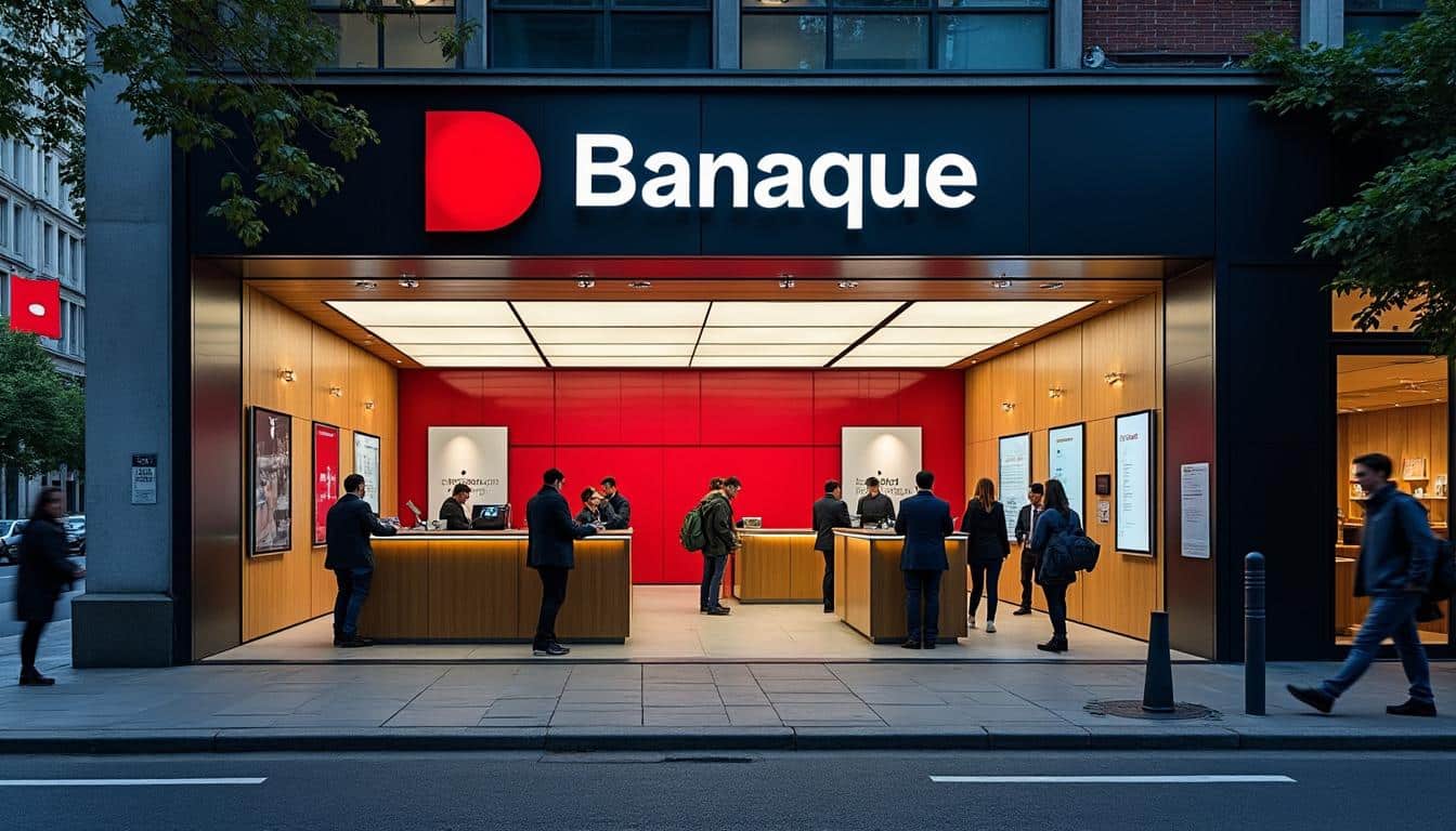 Illustration: Pourquoi certaines banques choisissent-elles un logo rouge ? Symbolique et signification dans le secteur financier