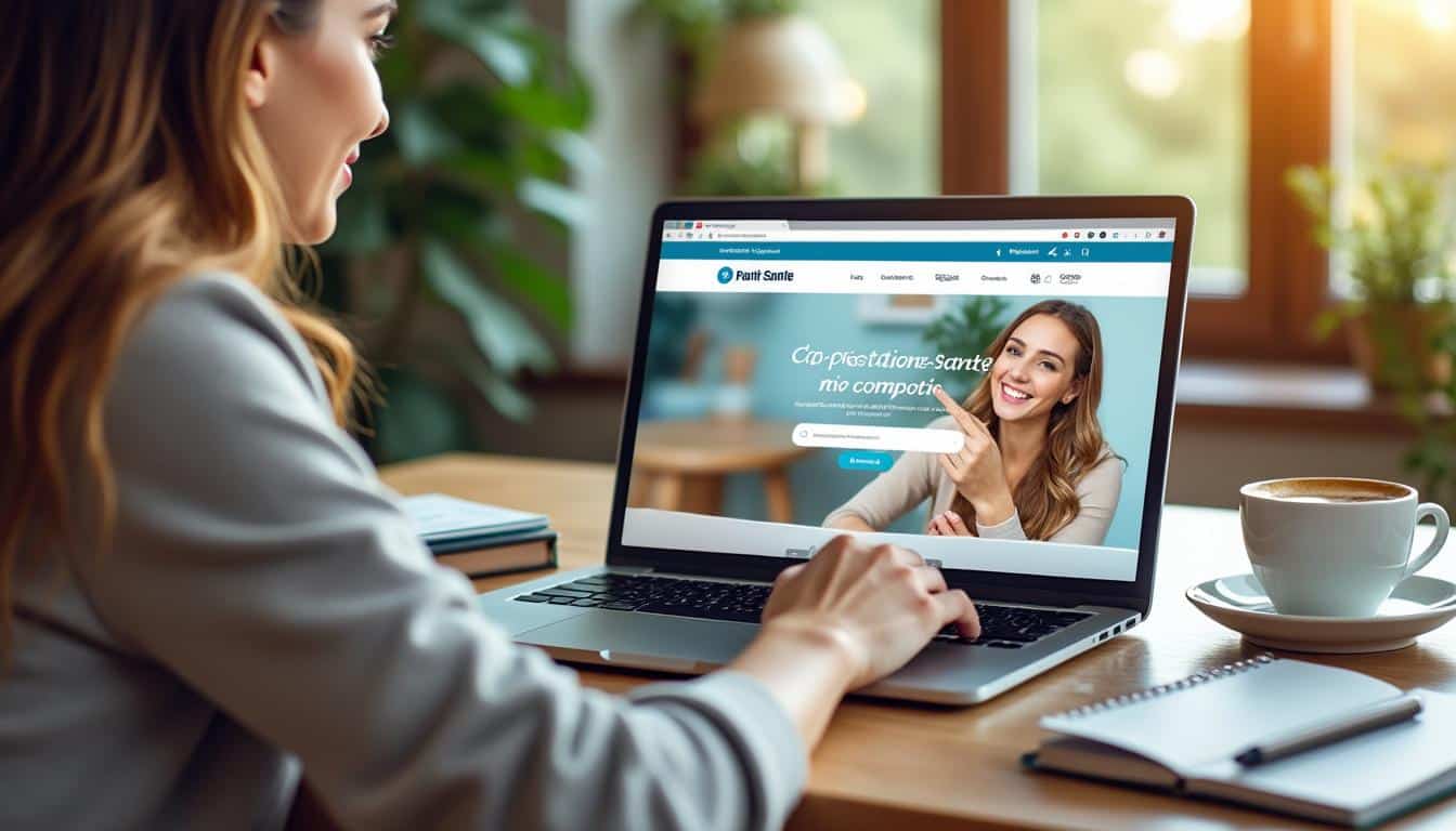 Illustration: Comment accéder et gérer facilement votre espace personnel santé Crédit Agricole