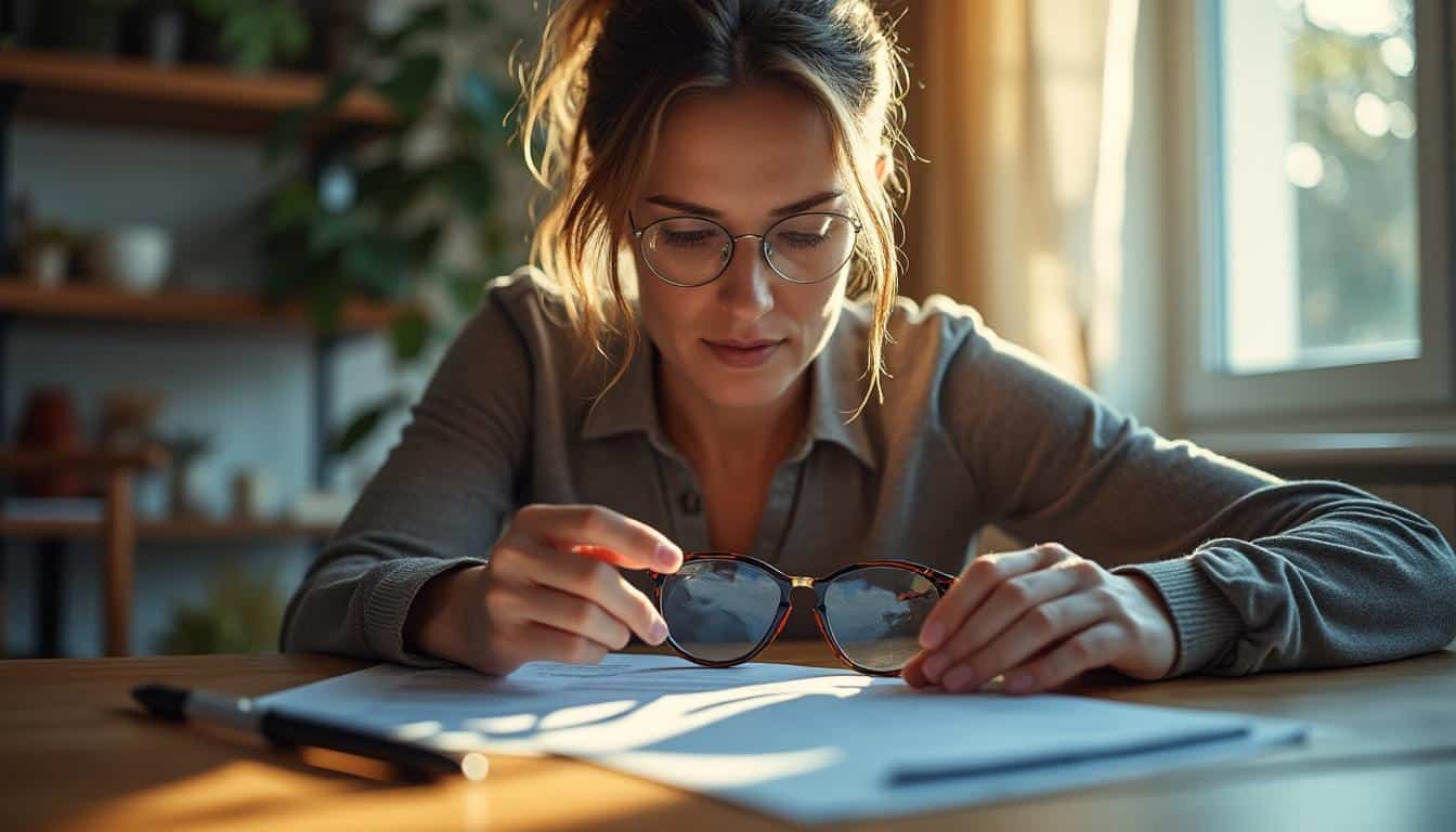 Illustration: Comprendre les garanties d’assurance liées aux lunettes cassées