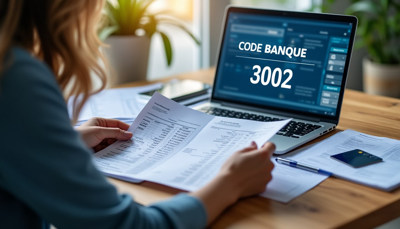 Illustration: Qu’est-ce que le code banque 3002 et pourquoi est-il essentiel ?