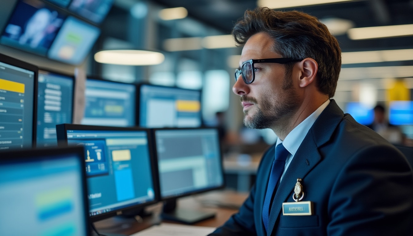 Cybergardiennage en banque : sécurité proactive et surveillance 24/7