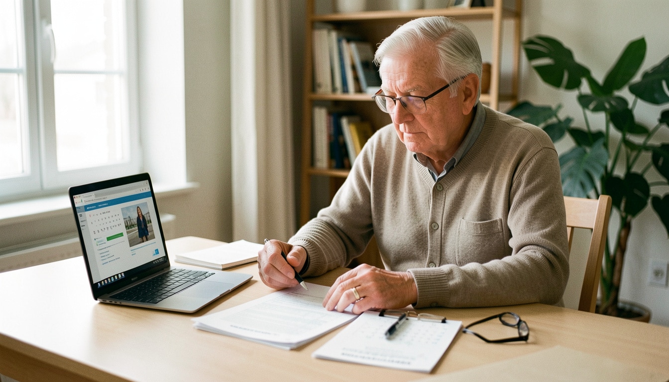 Chômage avant la retraite : droits, trimestres et pension