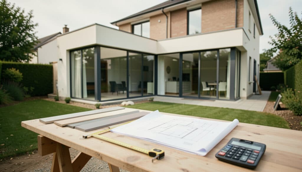 Image mise en avant pour Financer l'agrandissement de son logement par un crédit travaux