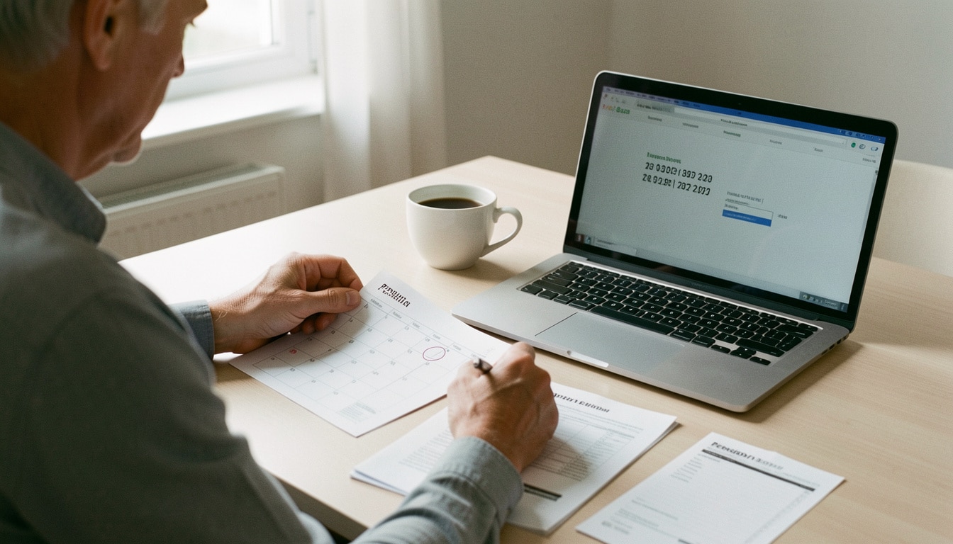 Calendrier de paiement de la retraite: dates et délais