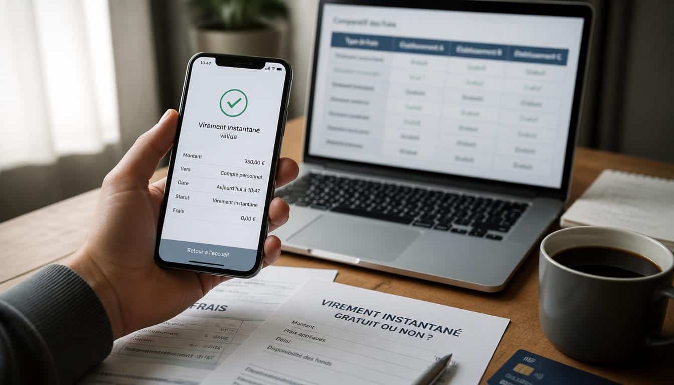 Frais du virement instantané : gratuits ou non ?
